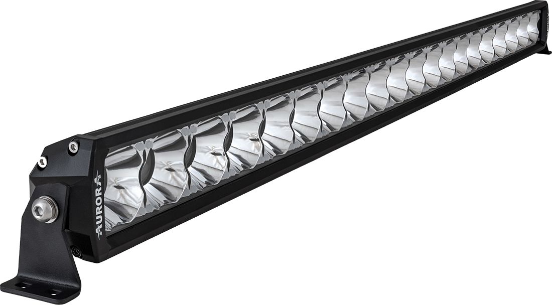 Светодиодная фара дальнего света Aurora 1016 мм 300W LED с RGB подсветкой. Артикул ALO-D6T-40-P23Q