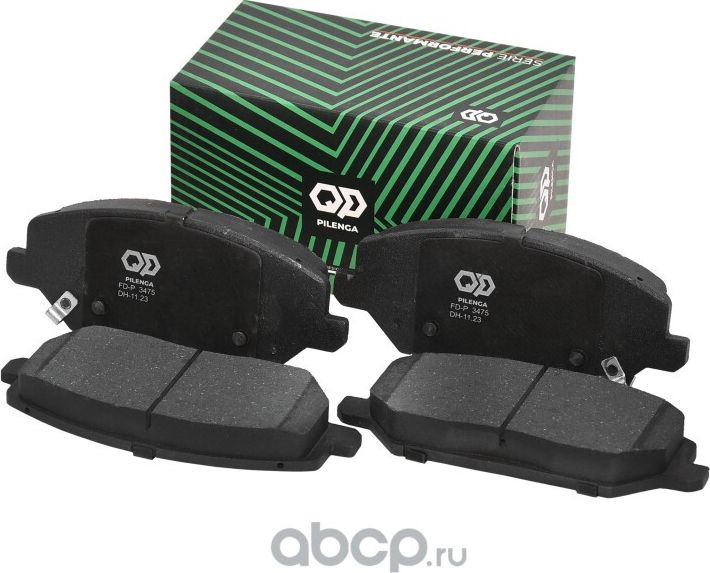 Колодки тормозные дисковые передние (Pilenga). Артикул FDP3475