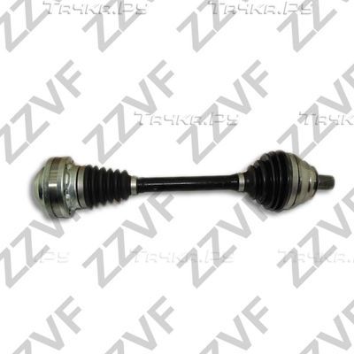 Полуось (привод в сборе, приводной вал) ZZVF передняя левая для Skoda Octavia A5 2007-2013. Артикул ZV2K3407271B