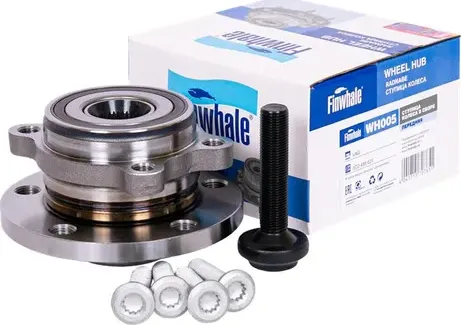 Ступица колеса в сборе передняя Audi A1 (8X), A3 (8P1) Q3 (8U) Skoda Octavia II, (Finwhale) Finwhale. Артикул WH005