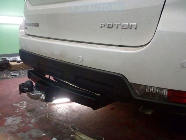 Фаркоп Лидер-Плюс для Toyota Fortuner I 2005-2015. Фланцевое крепление. Артикул T122-F