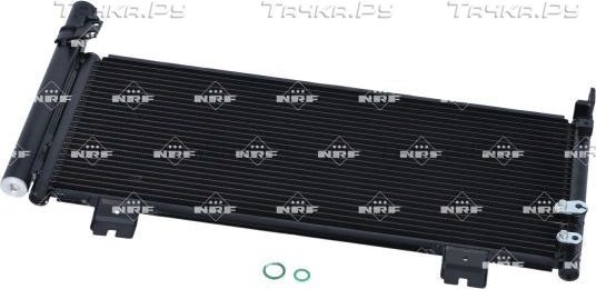 Радиатор кондиционера (конденсатор) NRF EASY FIT. Артикул 350579