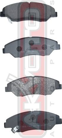 Тормозные колодки Akyoto Packing AKYOTO. Артикул AKD-1301