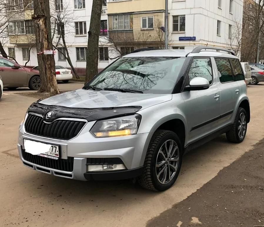 Дефлектор VT52 Для Капота Skoda Yeti 2013-2026. Артикул SK10VT