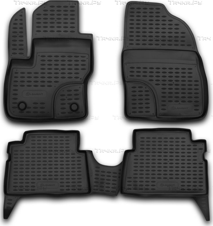 Коврики Element для салона Ford Focus C-Max II 2004-2011. Артикул ELEMENT1607210k