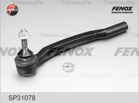Наконечник рулевой тяги Fenox левый для Volvo XC70 I 1997-2007. Артикул SP31078
