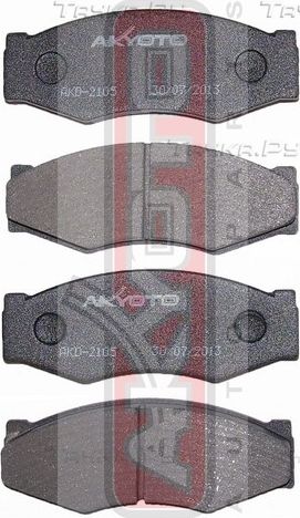 Тормозные колодки Akyoto Packing AKYOTO. Артикул AKD-2105