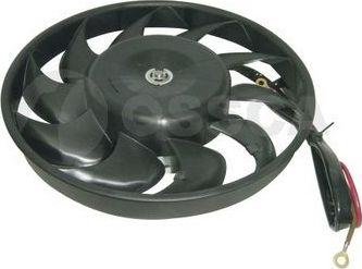 Вентилятор радиатора двигателя OSSCA для Audi 80 V (B4) 1991-1996. Артикул 00915
