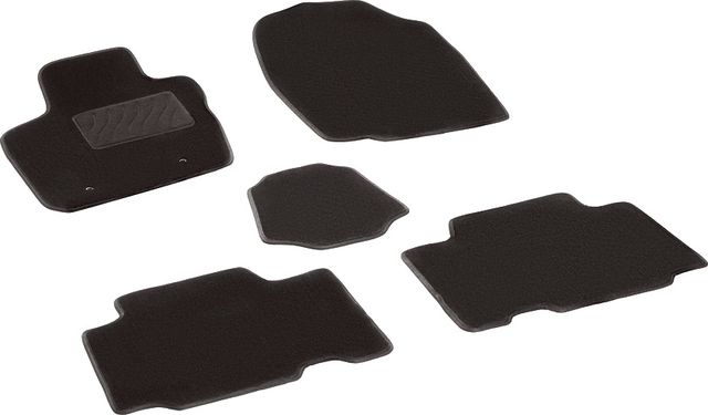 Коврики текстильные Seintex на нескользящей основе для салона Toyota RAV4 III 2008-2012 длинная база. Артикул 83192