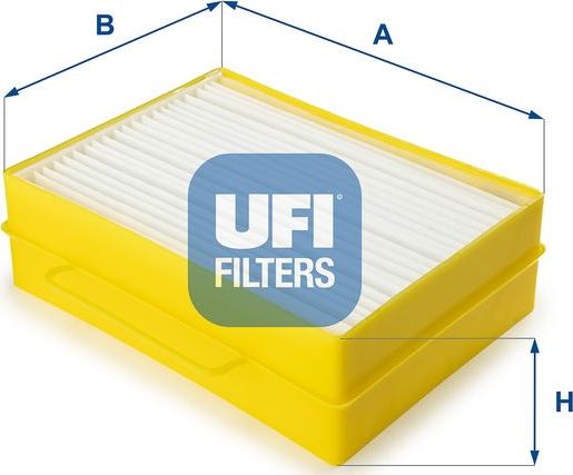 Салонный фильтр UFI. Артикул 53.066.00