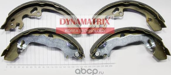 Комплект колодок барабанных (Dynamatrix-Korea). Артикул DBS565