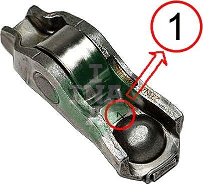 Балансир, управление двигателем Ina. Артикул 422 0221 10