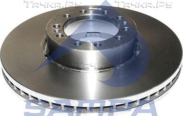 Тормозной диск Sampa передний для Renault Premium I 1996-2006. Артикул 079.038