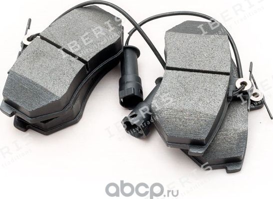 КОЛОДКИ ТОРМОЗНЫЕ ПЕР К-Т VW PASSAT B3-B4, GOLF III, AUDI 80, CHERY FORA (Iberis). Артикул IB153116 