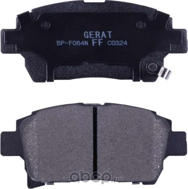 Тормозные колодки Gerat BP-F084N (передние) Normal Gerat. Артикул BPF084N