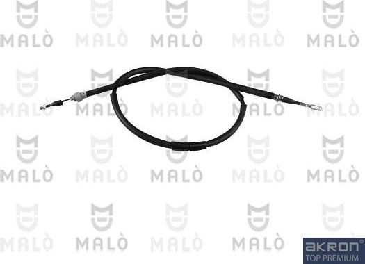 Трос ручника (тросик ручного тормоза) Malò. Артикул 26142