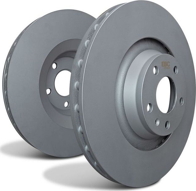 Тормозной диск EBC Brakes (Серый чугун) для Citroen C-Crosser 2007-2013. Артикул D1576