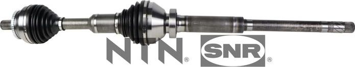 Полуось (привод в сборе, приводной вал) NTN / SNR. Артикул DK65.006