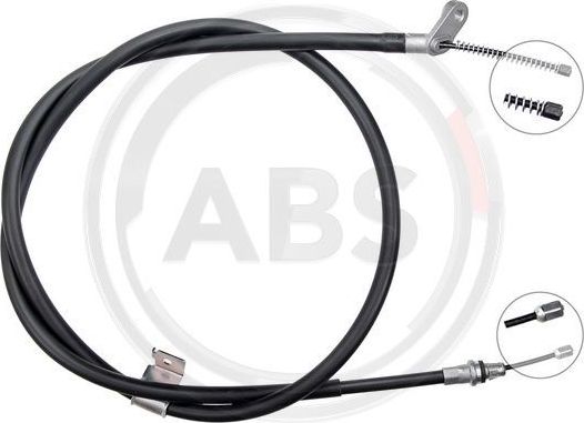 Трос ручника (тросик ручного тормоза) ABS. Артикул K17291