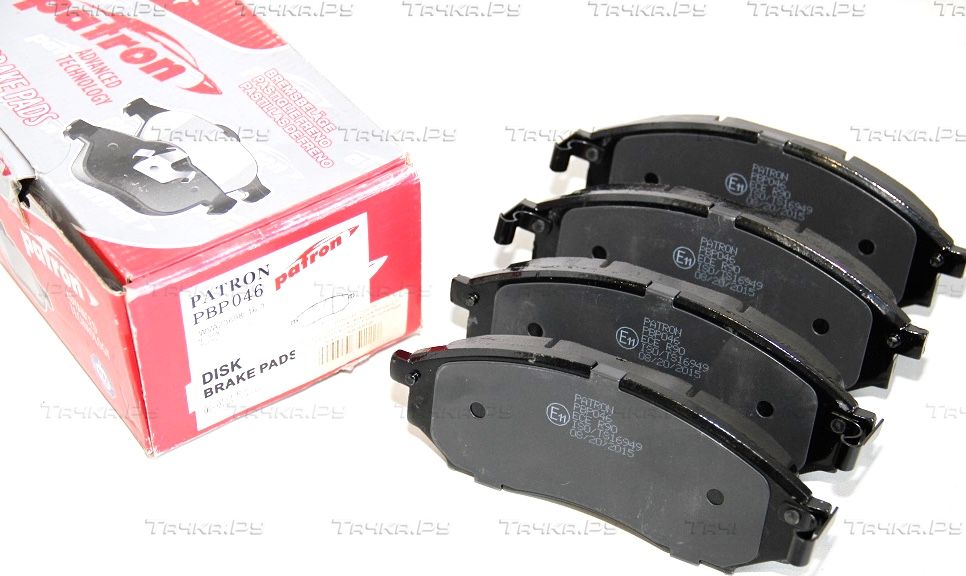 Тормозные колодки Patron передние для Infiniti M III 2009-2010. Артикул PBP046