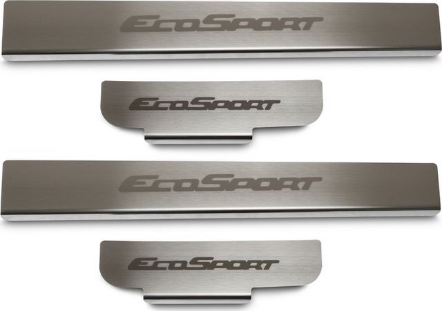 Накладки Союз-96 на внутренние пороги для Ford Ecosport II 2013-2024 (4 шт.). Артикул FECO.31.7025