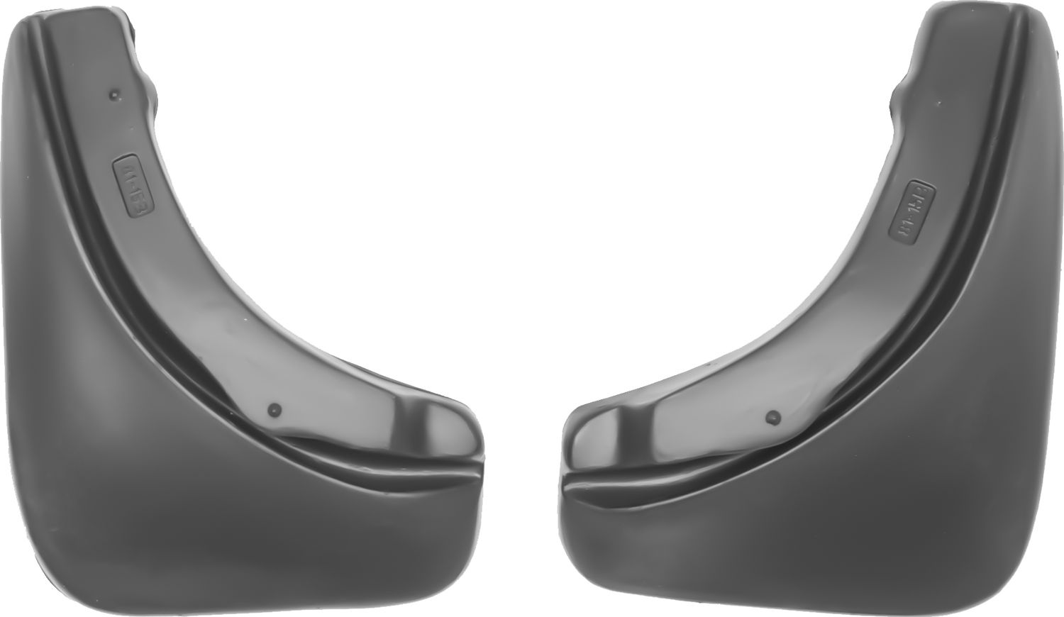 Брызговики Norplast задняя пара для Skoda Fabia хэтчбек 2007-2026. Артикул NPL-Br-81-15B