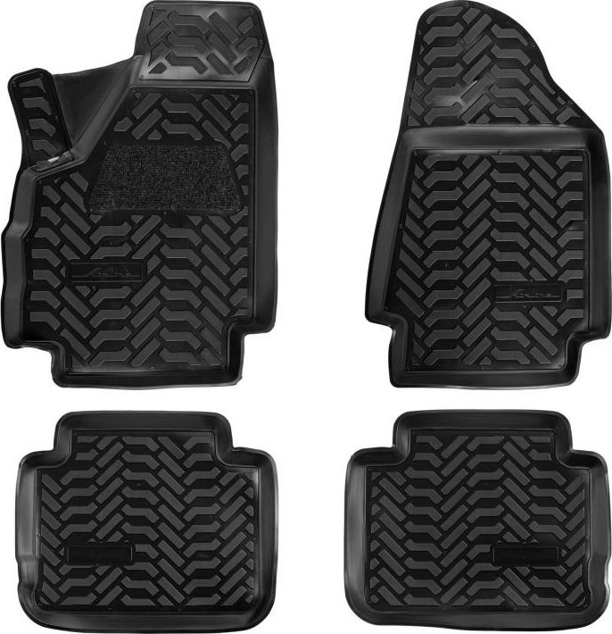 Коврики Airline 3D с высоким бортиком для салона ВАЗ 2131 (Нива) 3 дв. 1993-2021. Артикул ACM-PS-14