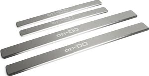 Накладки AutoMax на пороги для Datsun on-DO 2014-2020. Артикул AMDAOND01