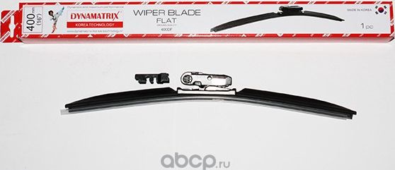 щетка стеклоочистителя бескаркасная Multiclip (пластиковая упаковка) (Dynamatrix-Korea). Артикул 400DF