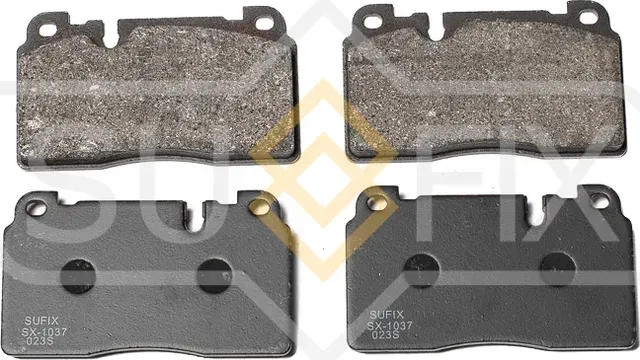 Колодки тормозные передние (Sufix). Артикул SX1037
