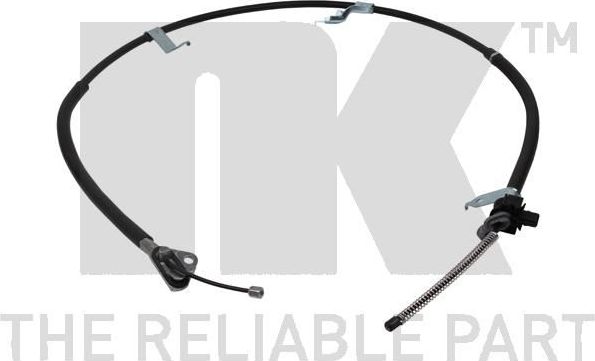 Трос ручника (тросик ручного тормоза) NK правый для Toyota Yaris II 2005-2011. Артикул 9045192