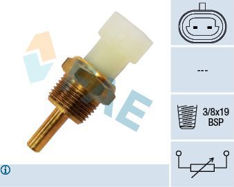 Датчик температуры охлаждающей жидкости FAE для Chevrolet Captiva I 2006-2016. Артикул 33345