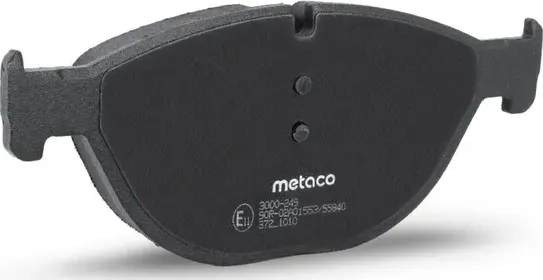 Колодки тормозные передние к-кт (Metaco). Артикул 3000249