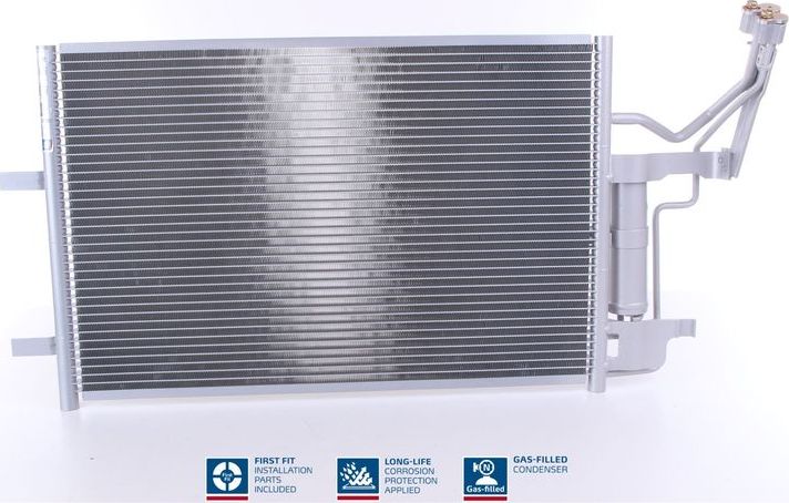 Радиатор кондиционера (конденсатор) Nissens (алюминий). Артикул 94902