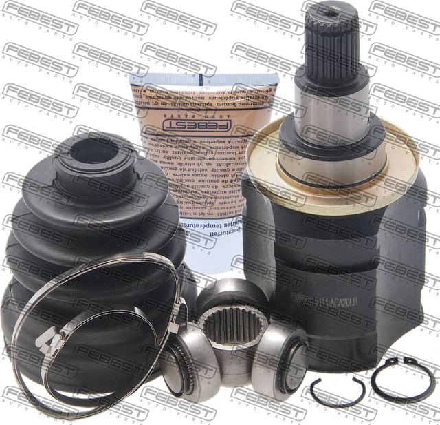 Шрус внутренний (граната) Febest передний левый для Toyota Alphard I 2003-2008. Артикул 0111-ACA20LH