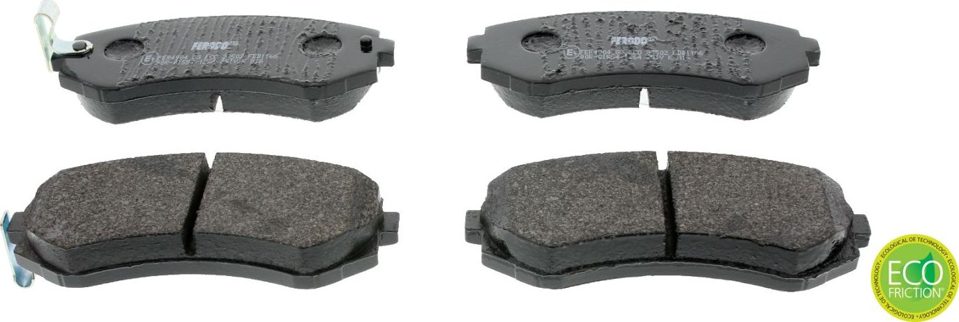 Тормозные колодки Ferodo Premier Eco Friction. Артикул FDB1166