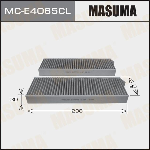 Салонный фильтр Masuma. Артикул MC-E4065CL