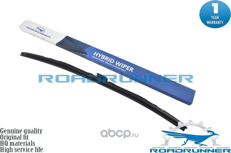 Щетка стеклоочистителя гибридная 650 мм (Roadrunner). Артикул RR650FJH