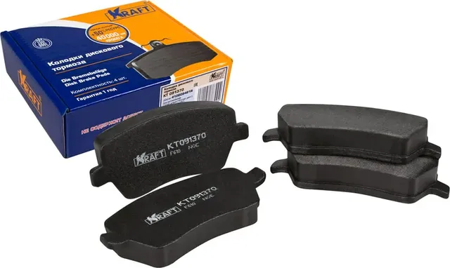 Колодки тормозные LADA LARGUS перед. 16кл. (Kraft) Kraft. Артикул KT091370