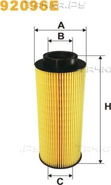Масляный фильтр WIX Filters для Scania 4 1996-2008. Артикул 92096E