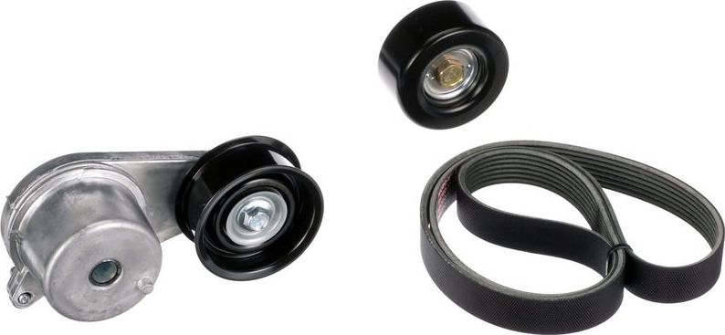 Приводной ремень поликлиновой с роликами (комплект) Gates Micro-V® UNIQUE FIT. Артикул K017PK2020XS