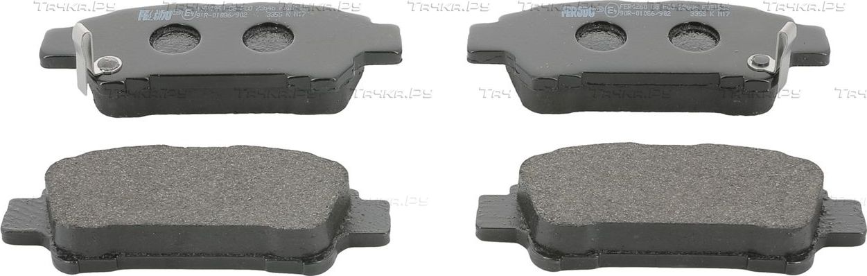 Тормозные колодки Ferodo Premier Eco Friction задние для Toyota Estima II 2000-2006. Артикул FDB1530