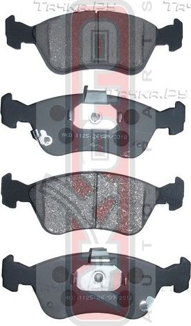 Тормозные колодки Akyoto Packing AKYOTO. Артикул AKD-1125