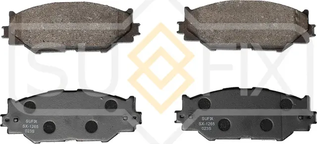 Колодки тормозные передние (Sufix). Артикул SX1265