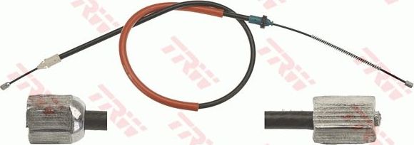 Трос ручника (тросик ручного тормоза) TRW. Артикул GCH253