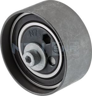 Натяжной ролик (натяжитель) ремня ГРМ NTN / SNR. Артикул GT357.41