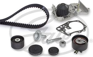 Помпа (водяной насос) с комплектом ремня ГРМ Gates PowerGrip® для Renault Symbol ll 2010-2014. Артикул KP35671XS