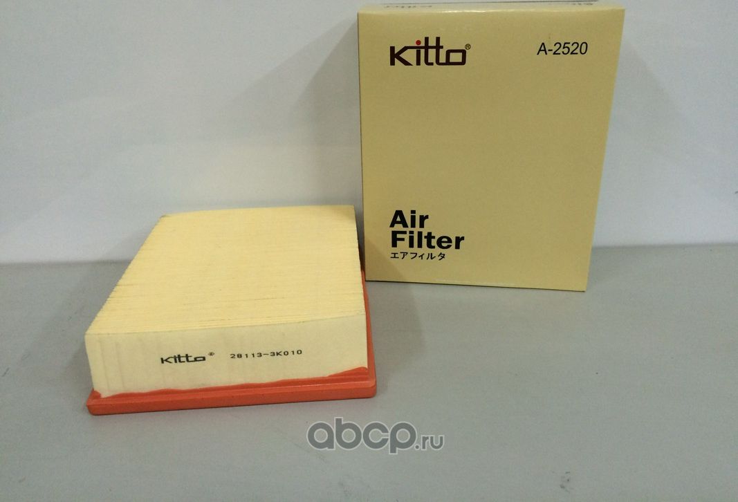 ФИЛЬТР ВОЗДУШНЫЙ (Kitto). Артикул A2520