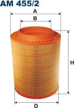 Воздушный фильтр Filtron. Артикул AM 455/2
