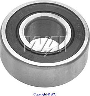 Подшипник генератора denso 15x35x13 opel, honda, toyota, suzuki, isuzu WAI 10-2021-4W WAI. Артикул 10-2021-4W